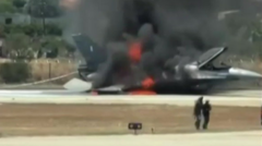 F-16 Fighter Jet Accident Halts Operations at Zakynthos Airport
