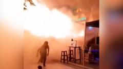 Fire Erupts at Bangkok Bar, Causing Panic and Casualties