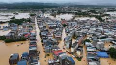 Typhoon Maysak Causes Severe Flooding and Tornadoes in China